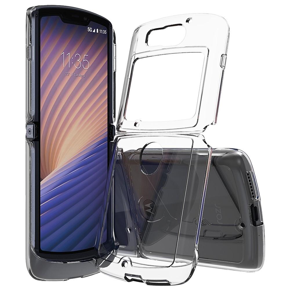 Funda híbrida Crystal Hybrid para Motorola Razr 5G, transparente