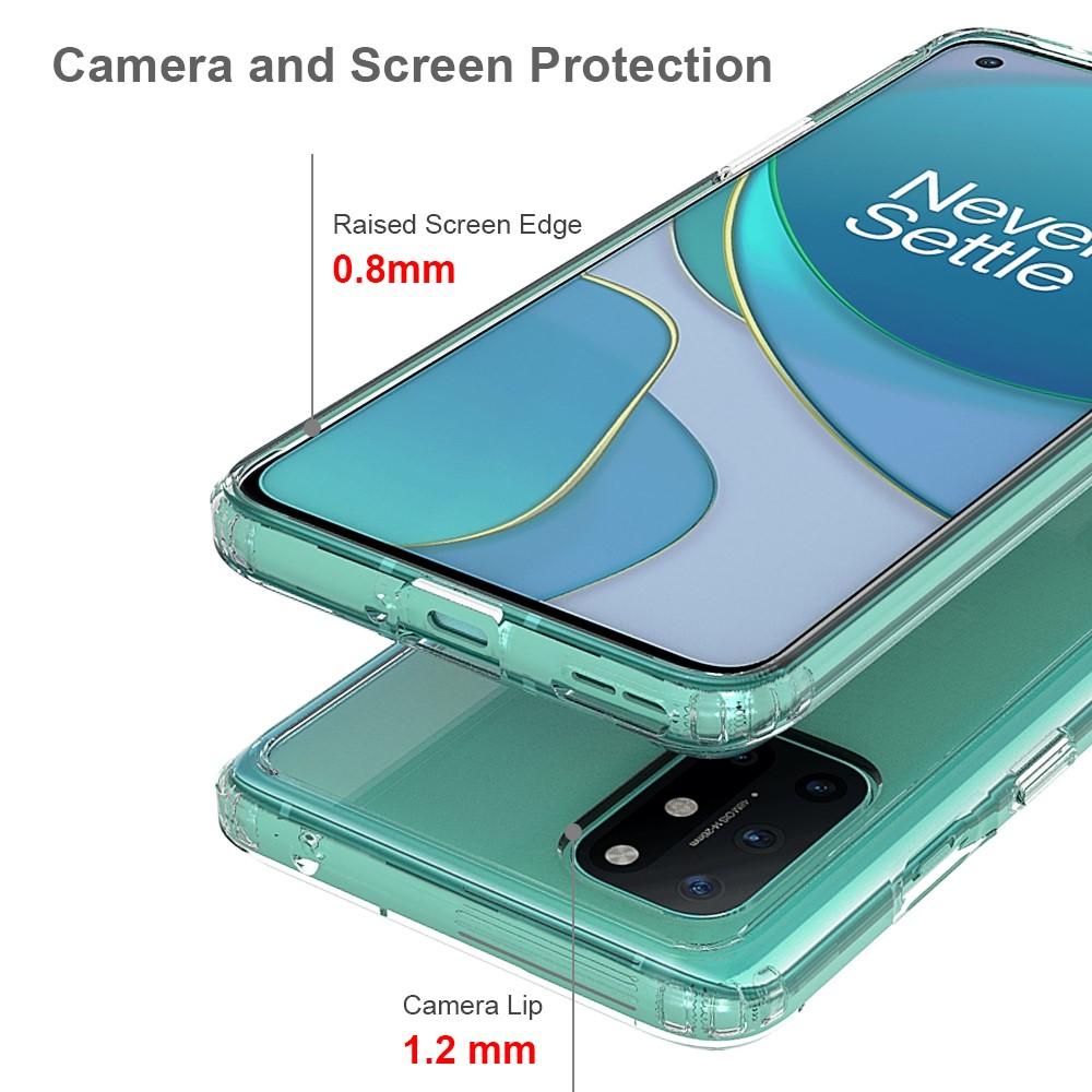 Funda híbrida Crystal Hybrid para OnePlus 8T, transparente