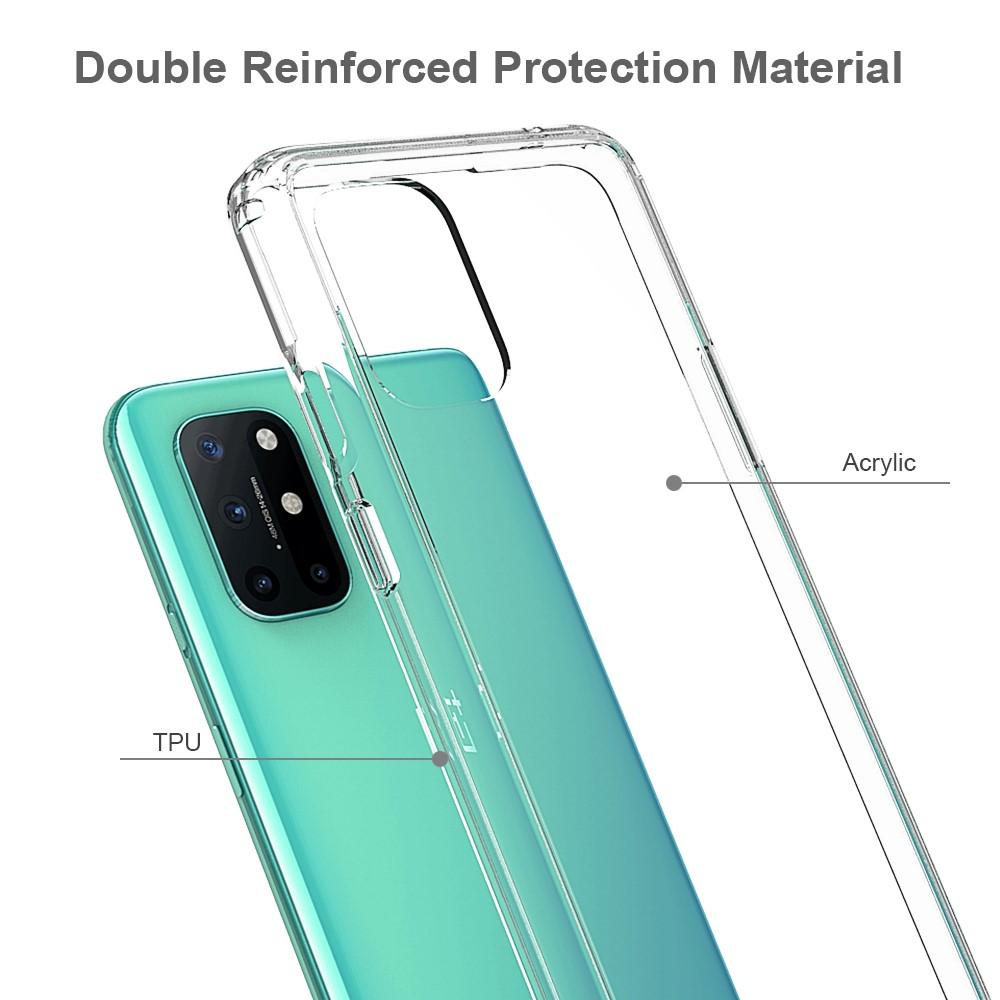 Funda híbrida Crystal Hybrid para OnePlus 8T, transparente