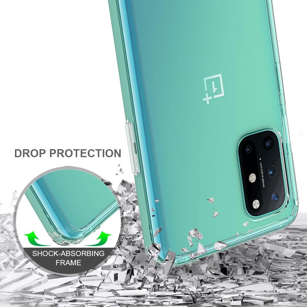 Funda híbrida Crystal Hybrid para OnePlus 8T, transparente