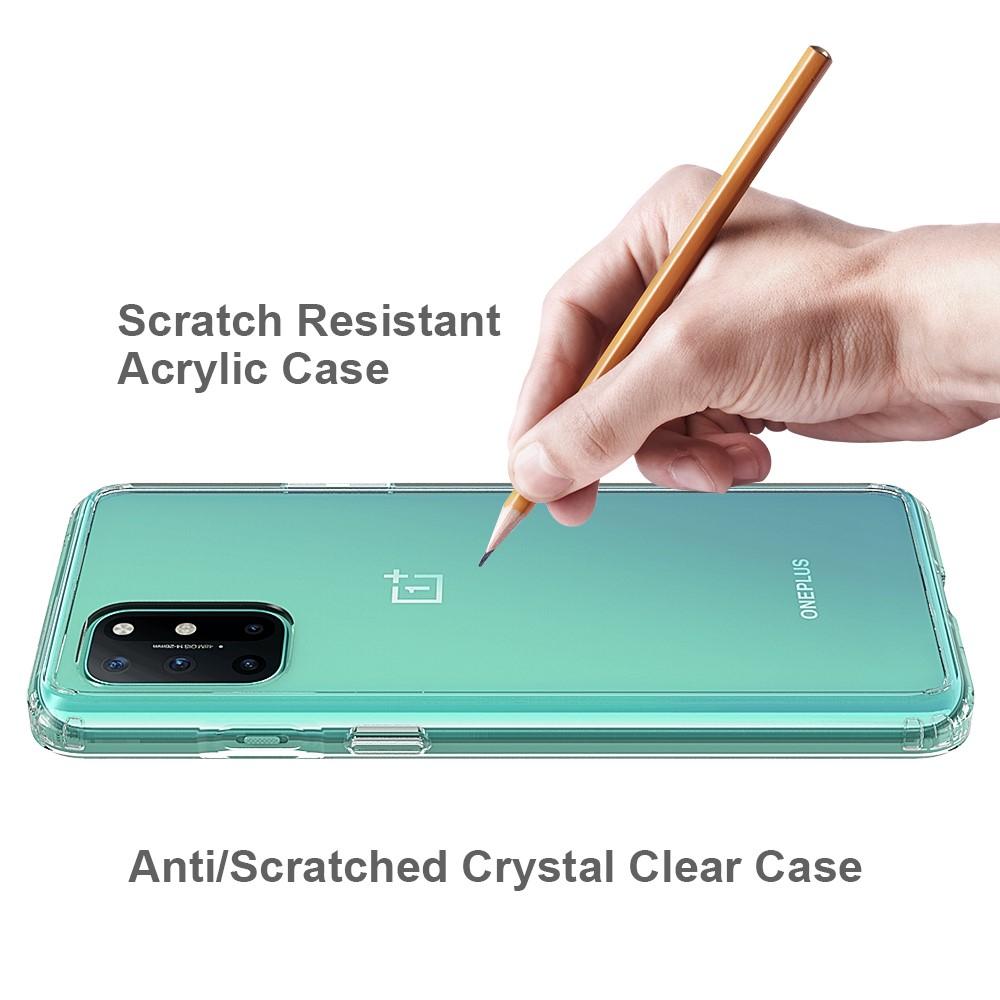 Funda híbrida Crystal Hybrid para OnePlus 8T, transparente