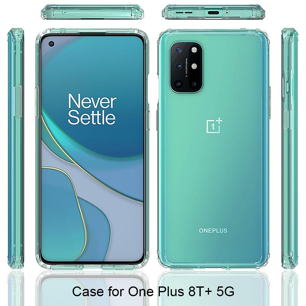 Funda híbrida Crystal Hybrid para OnePlus 8T, transparente