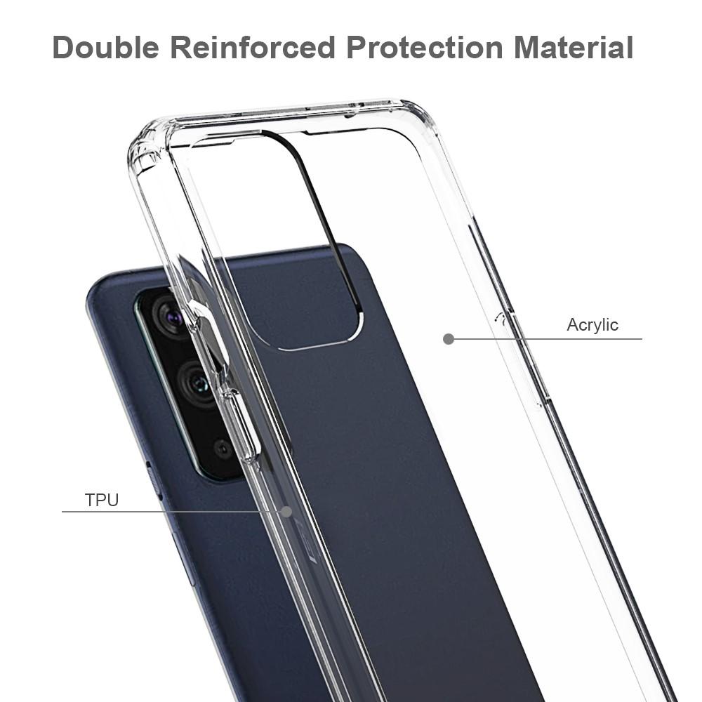 Funda híbrida Crystal Hybrid para OnePlus 9 Pro, transparente