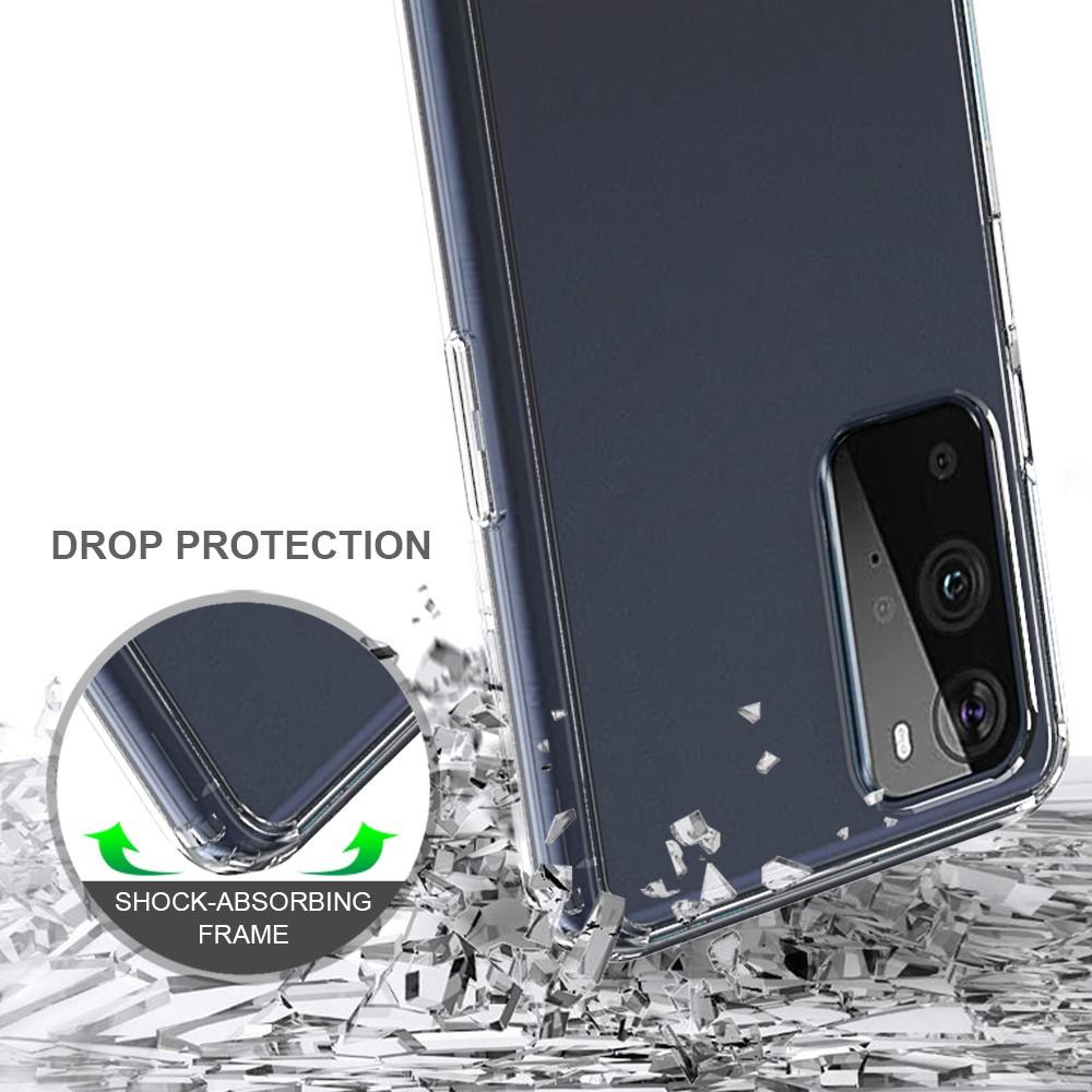 Funda híbrida Crystal Hybrid para OnePlus 9 Pro, transparente