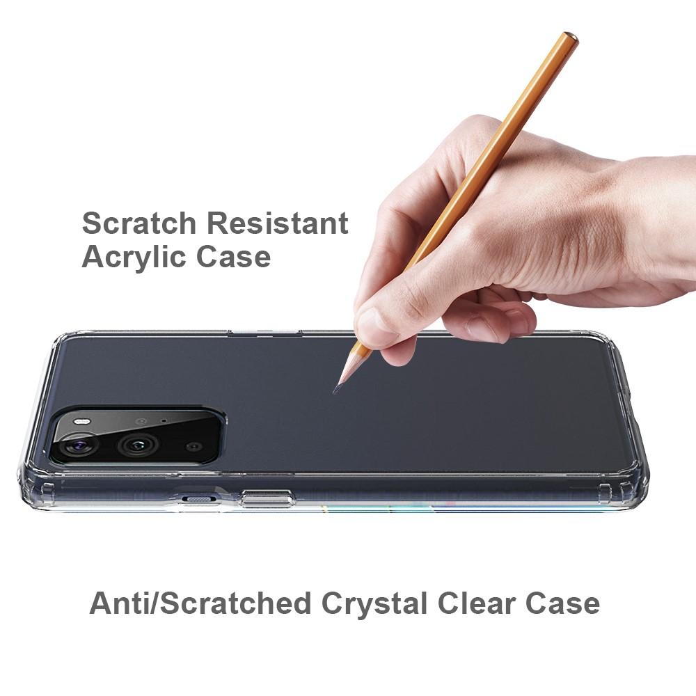 Funda híbrida Crystal Hybrid para OnePlus 9 Pro, transparente