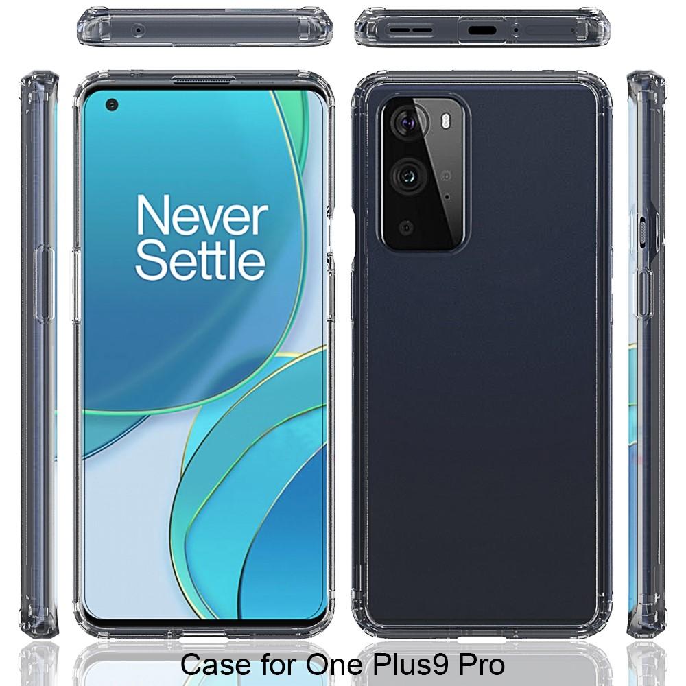 Funda híbrida Crystal Hybrid para OnePlus 9 Pro, transparente