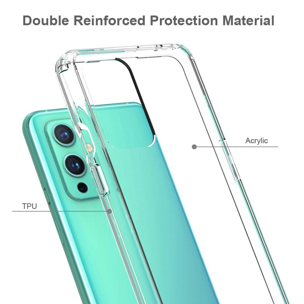 Funda híbrida Crystal Hybrid para OnePlus 9, transparente