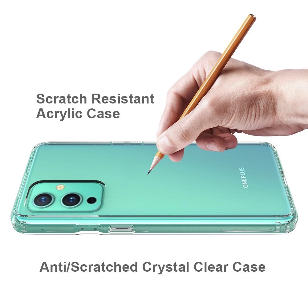 Funda híbrida Crystal Hybrid para OnePlus 9, transparente