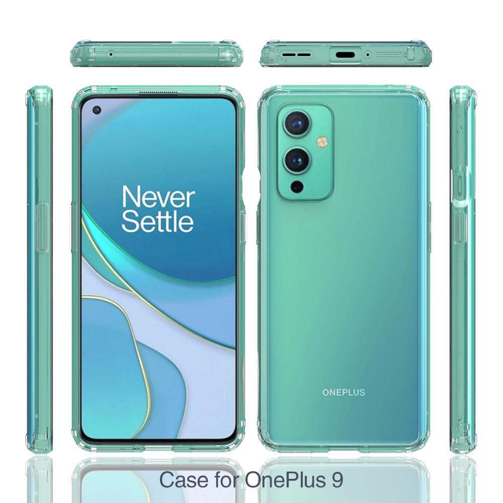 Funda híbrida Crystal Hybrid para OnePlus 9, transparente