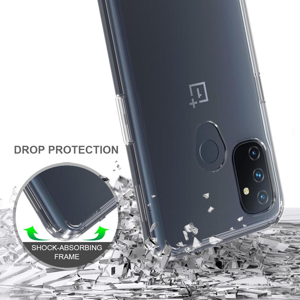 Funda híbrida Crystal Hybrid para OnePlus Nord N100, transparente