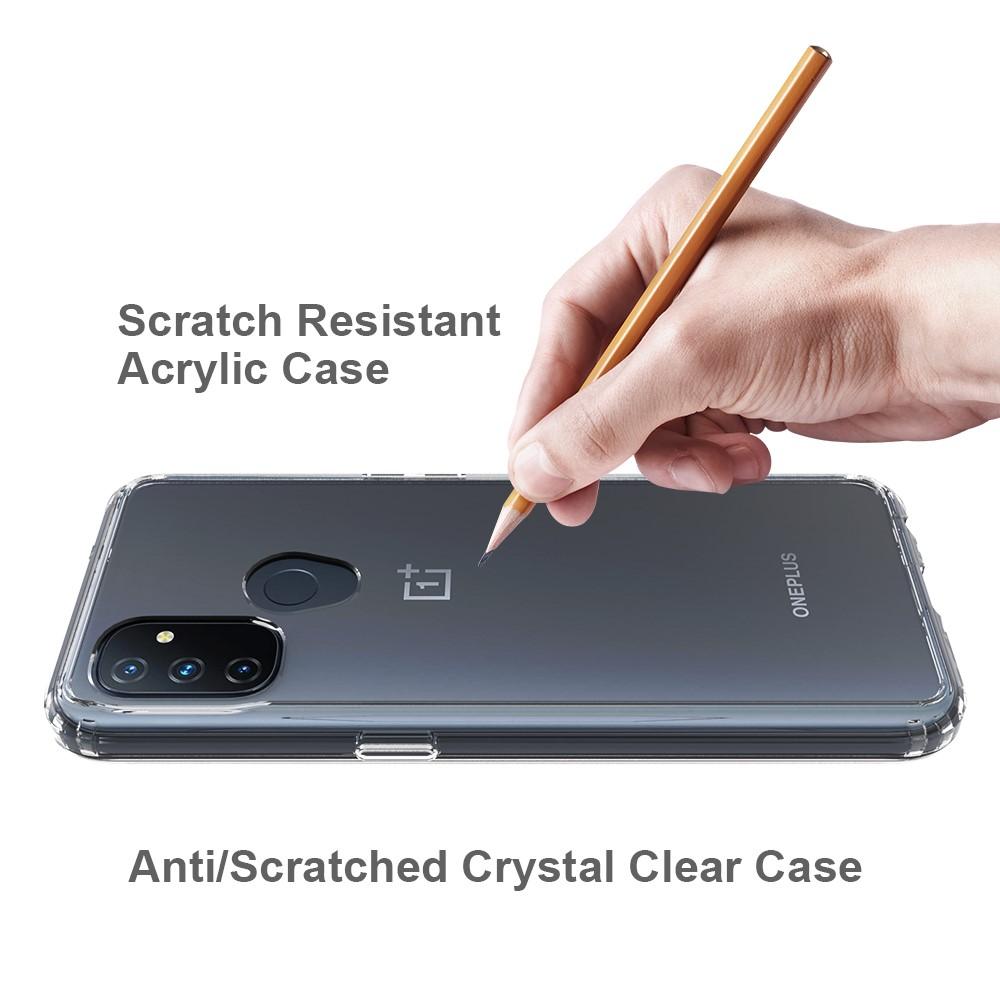 Funda híbrida Crystal Hybrid para OnePlus Nord N100, transparente