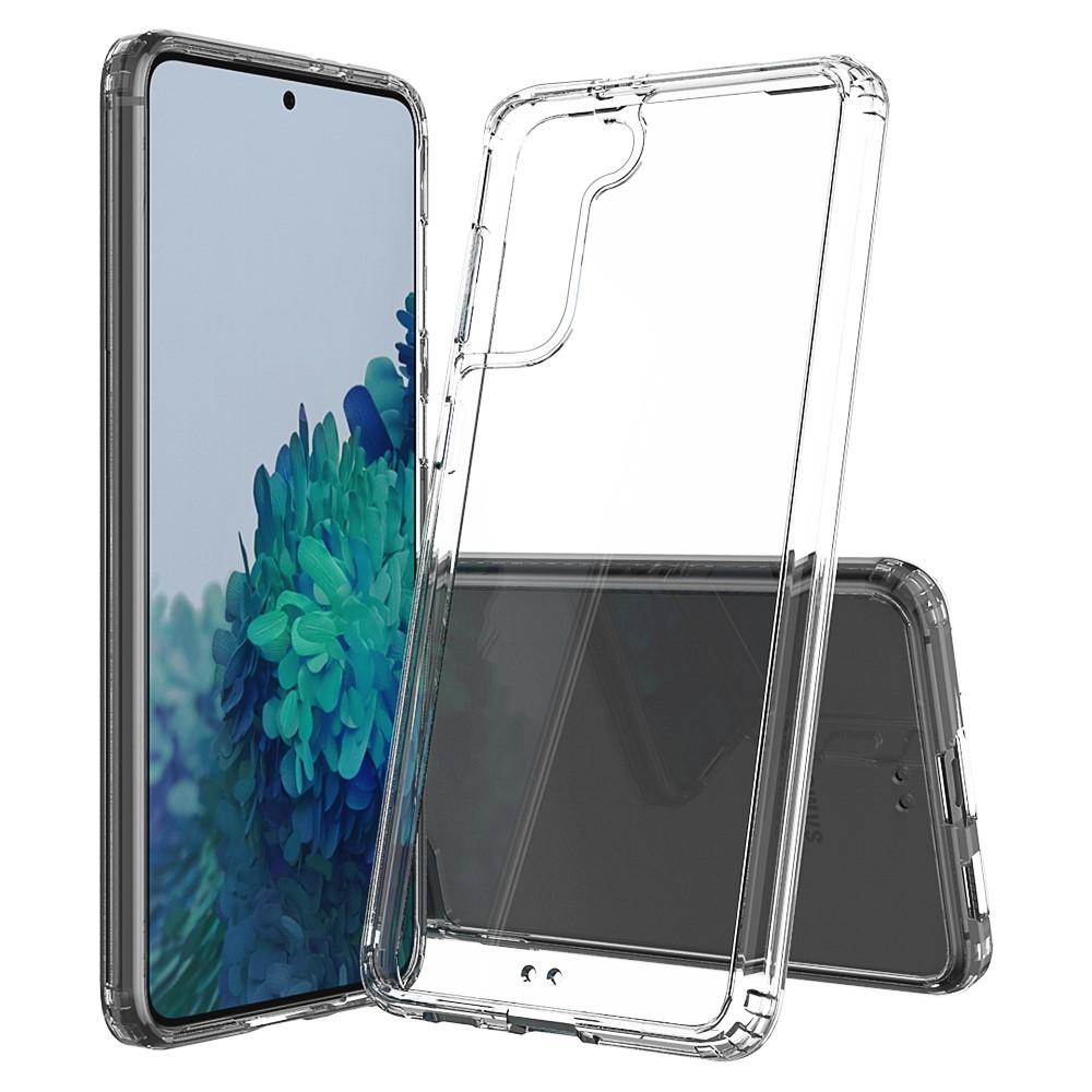 Funda híbrida Crystal Hybrid para Samsung Galaxy S21 Plus, transparente