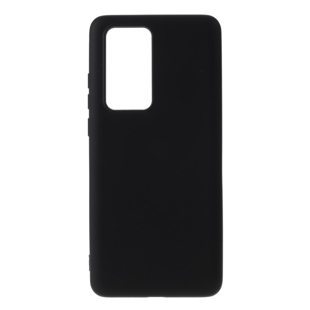 Funda Liquid Silicone Huawei P40 Pro Black