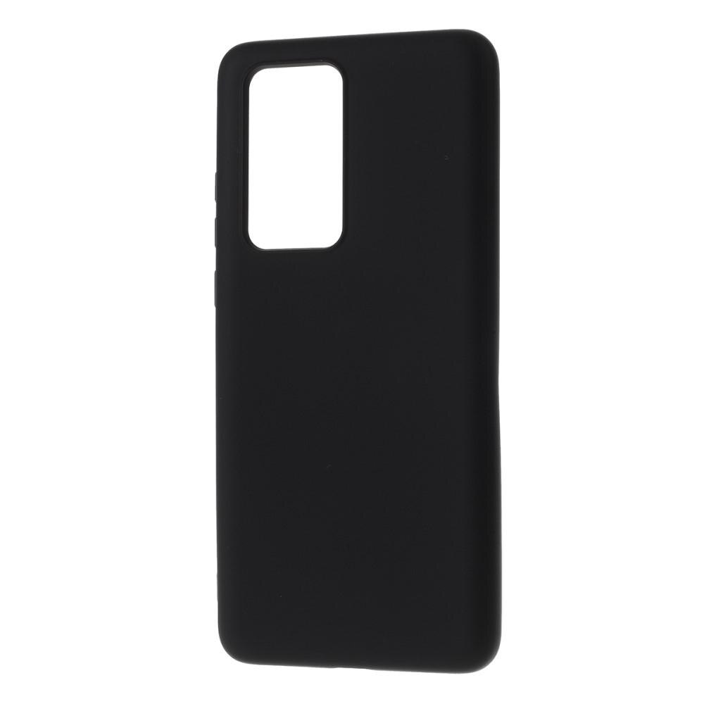 Funda Liquid Silicone Huawei P40 Pro Black