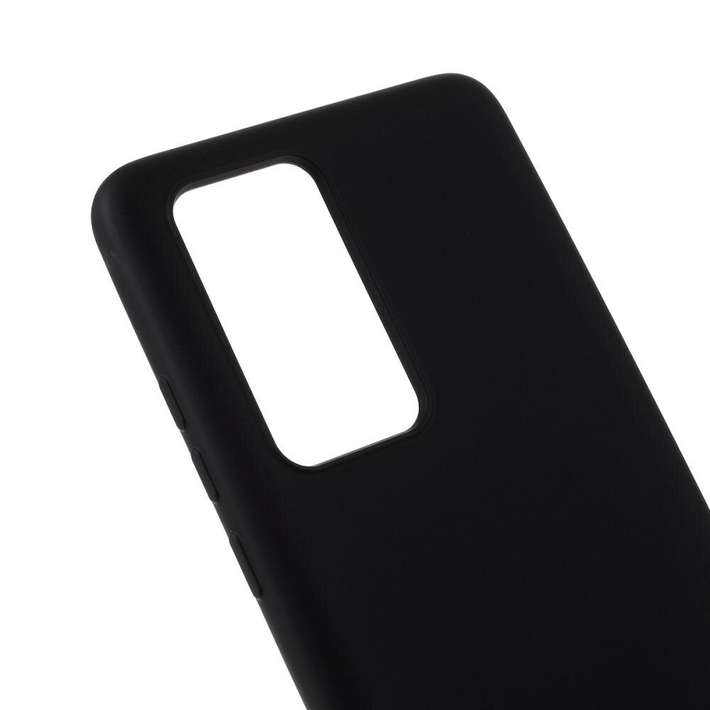 Funda Liquid Silicone Huawei P40 Pro Black