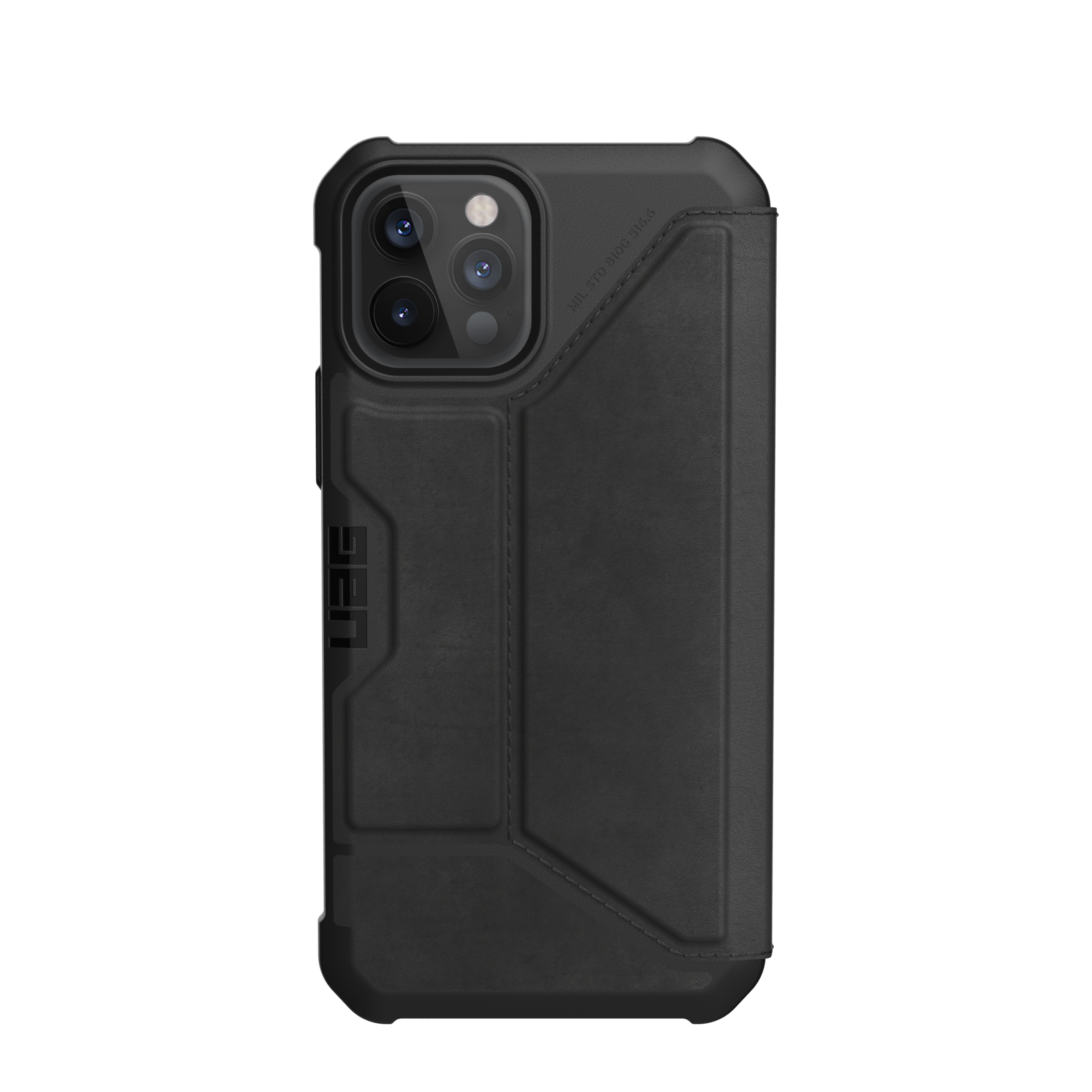 Funda Metropolis Wallet iPhone 12 Pro Max Leather Black