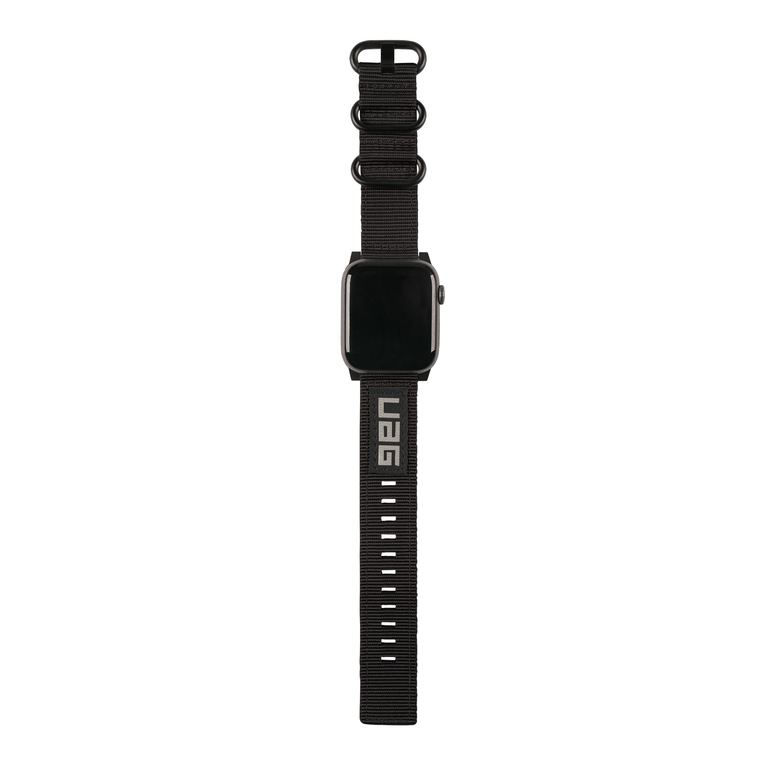 Nato Eco Strap Apple Watch 45mm Series 8 Black