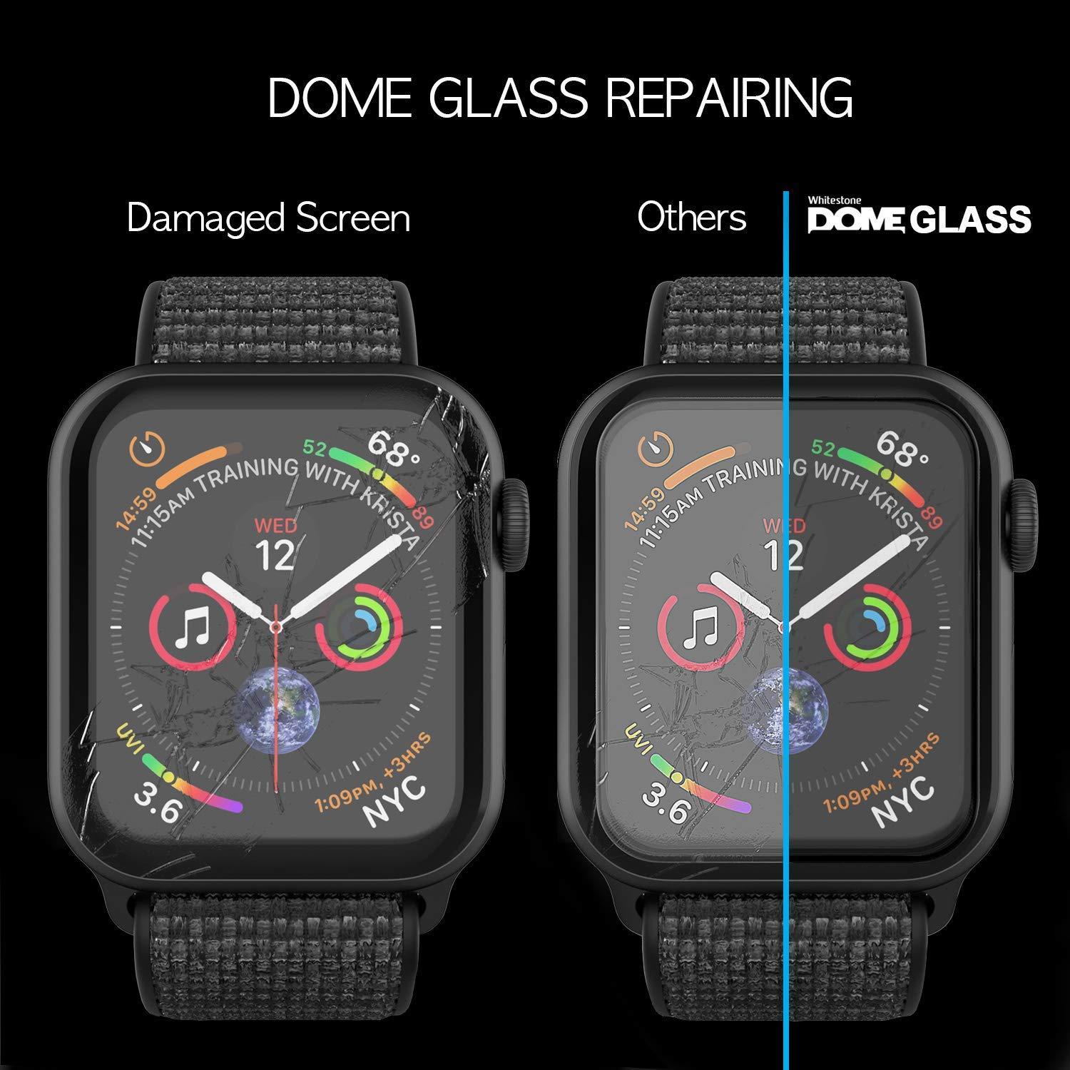 Dome Glass Screen Protector (2 piezas) Apple Watch 44 mm