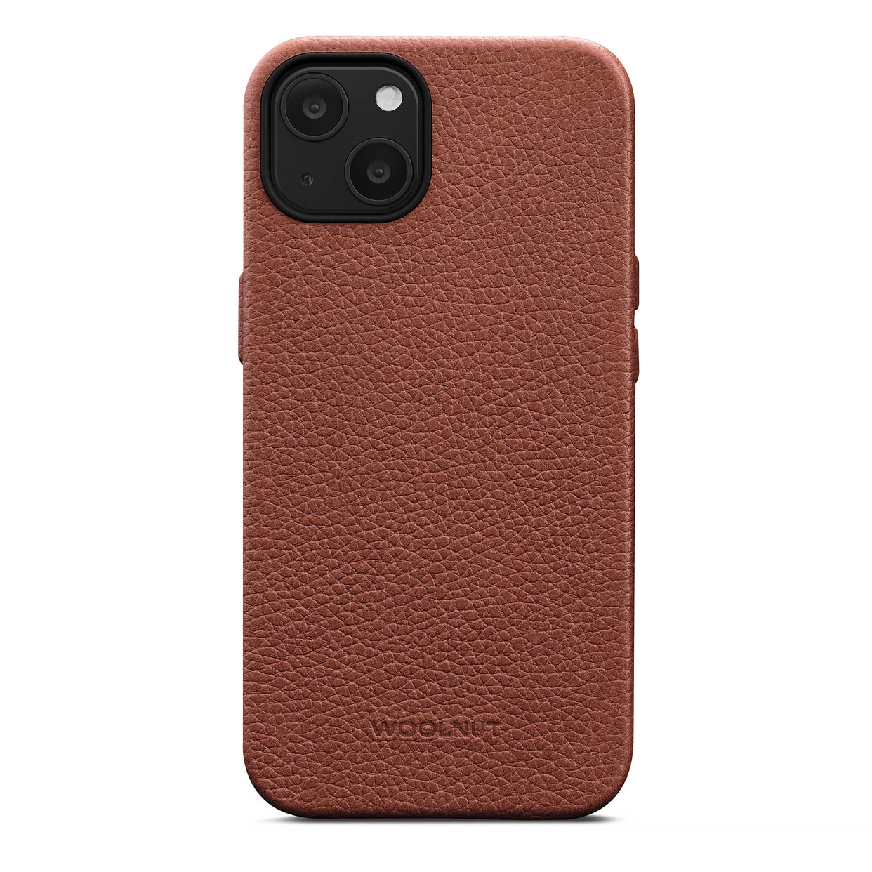 Funda Leather MagSafe iPhone 13 Cognac