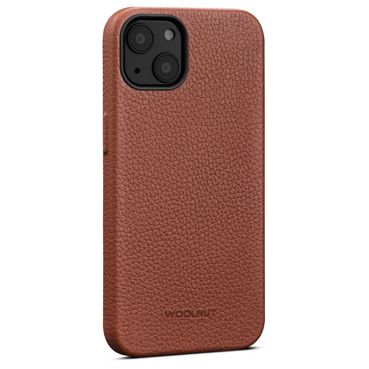 Funda Leather MagSafe iPhone 13 Cognac