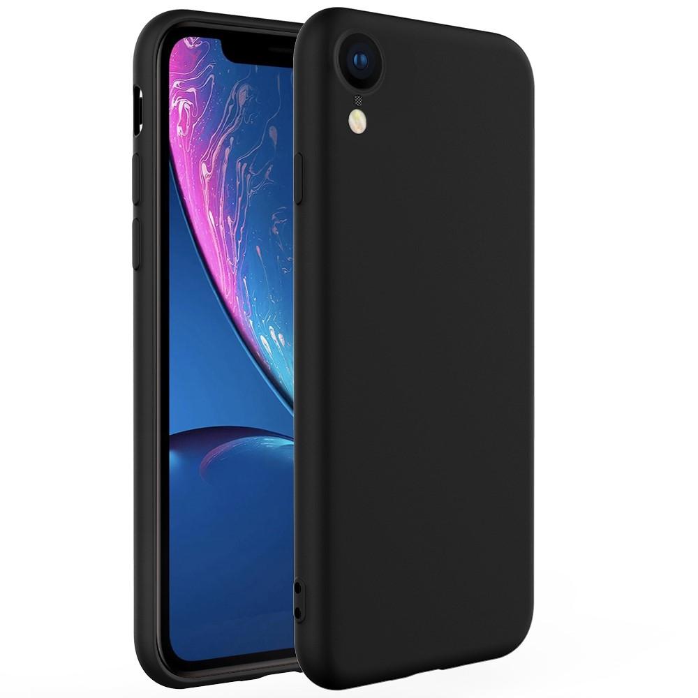 Funda Liquid Silicone iPhone Xr Black