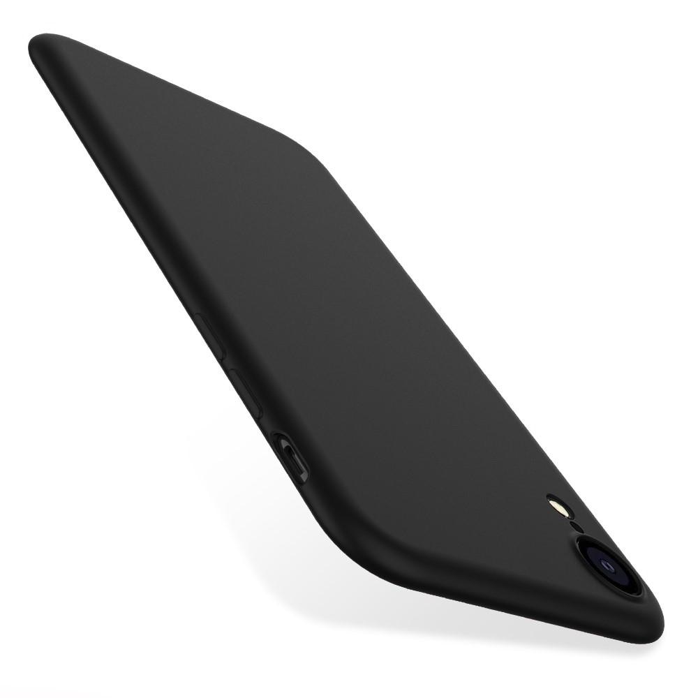 Funda Liquid Silicone iPhone Xr Black